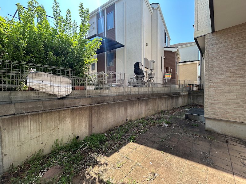 柏市五條谷　戸建 現地写真（庭）