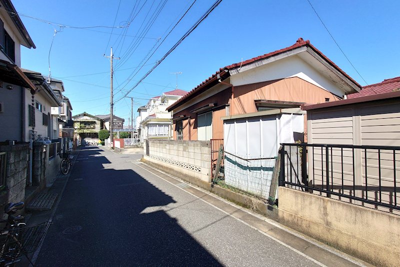 柏市南増尾５丁目　土地 現地写真