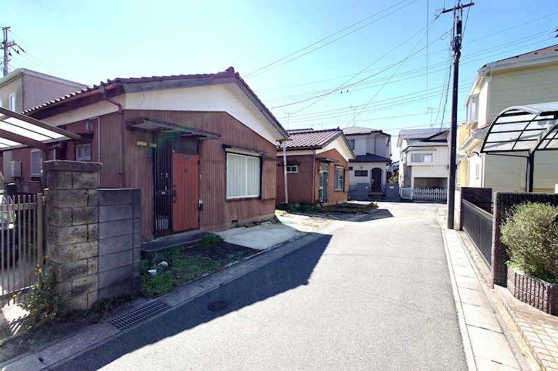 柏市南増尾５丁目　土地 現地写真