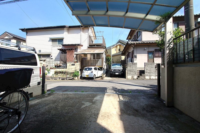 柏市高柳　戸建 現地写真（駐車場）