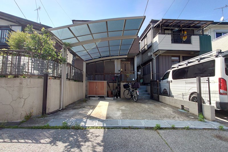 柏市高柳　戸建 現地写真（駐車場）