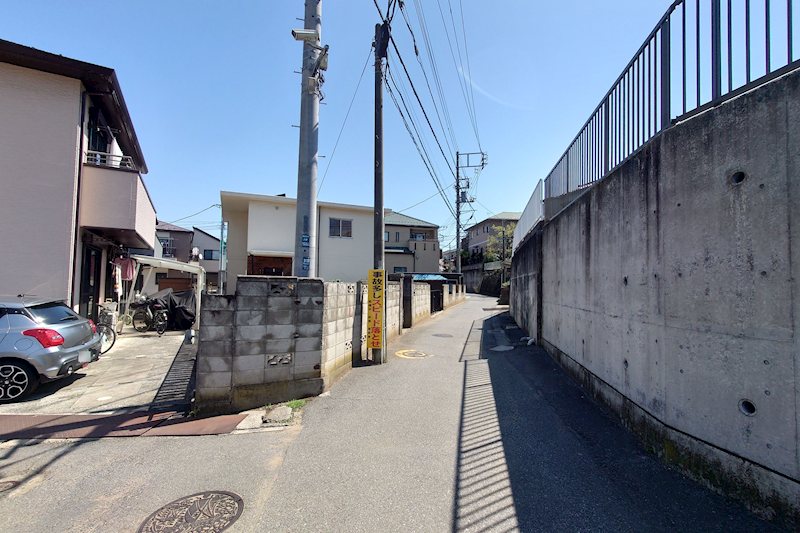 船橋市海神５丁目　土地 現地写真（前面道路含む現地写真）