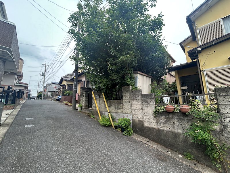 柏市南増尾3丁目　土地 現地写真