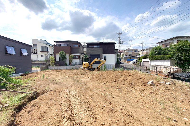 柏市東中新宿３丁目　土地 現地写真