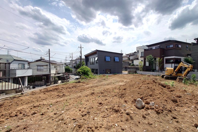 柏市東中新宿３丁目　土地 現地写真