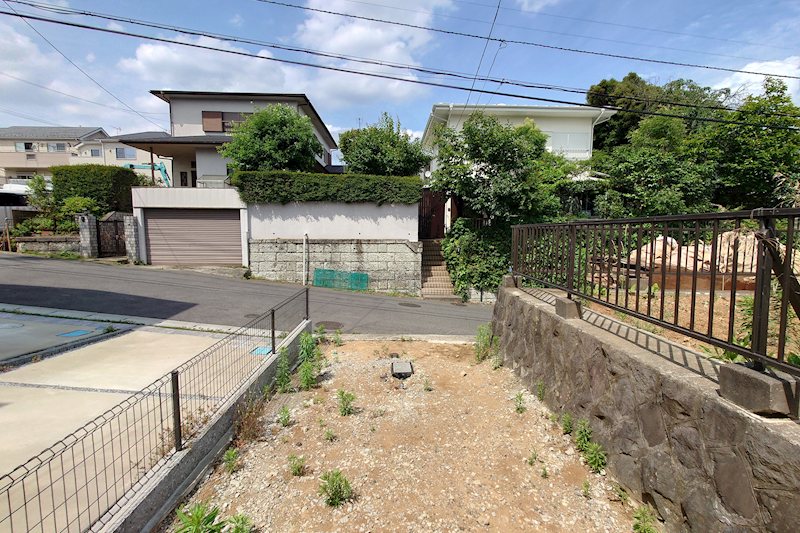 柏市東中新宿３丁目　土地 現地写真（前面道路含む現地写真）