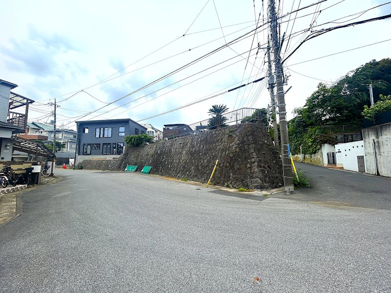 柏市東中新宿３丁目　土地 現地写真（前面道路含む現地写真）