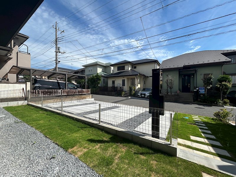 柏市高南台２丁目　新築戸建 現地写真（駐車場）