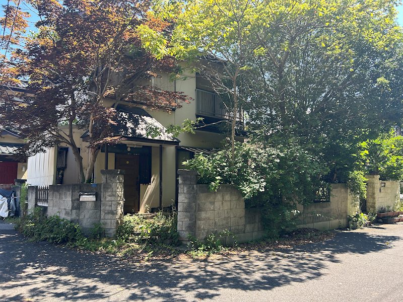 柏市あかね町　土地 現地写真