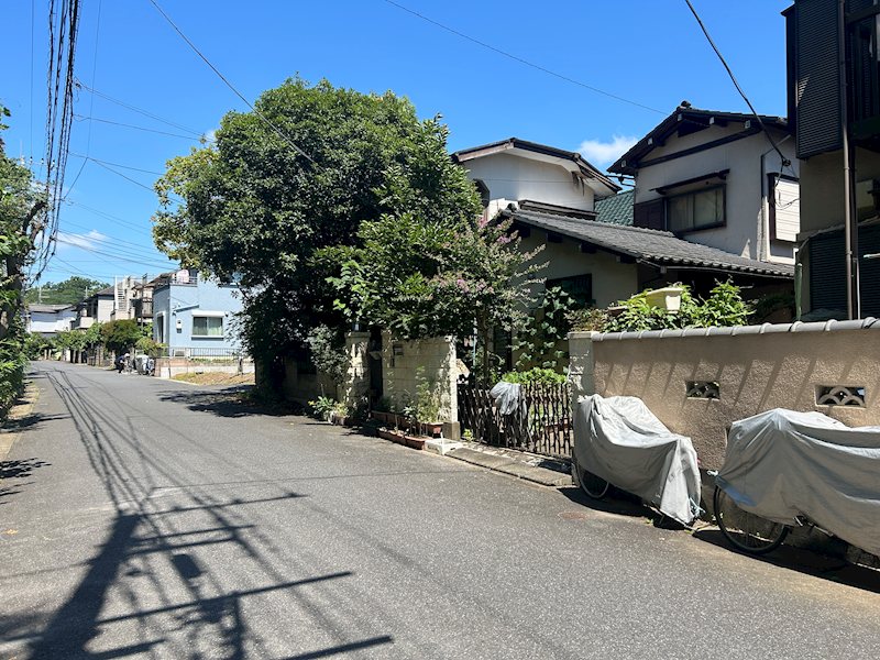 柏市あかね町　土地 現地写真