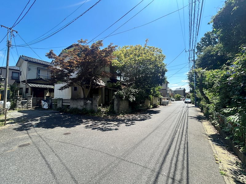 柏市あかね町　土地 現地写真