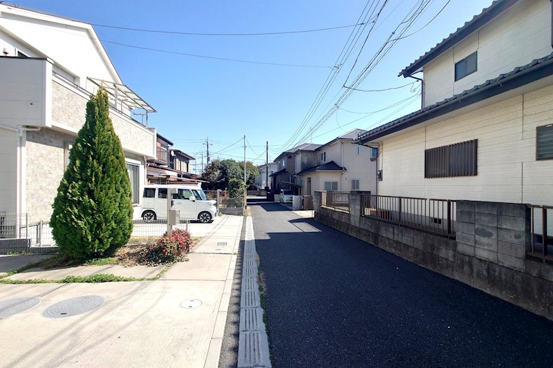 野田市清水　戸建 現地写真（前面道路含む現地写真）