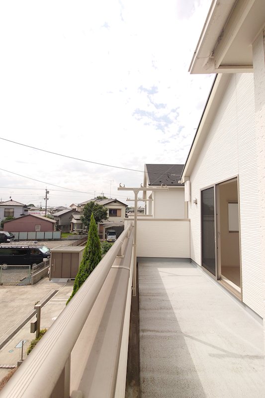 野田市清水　戸建 現地写真（バルコニー）