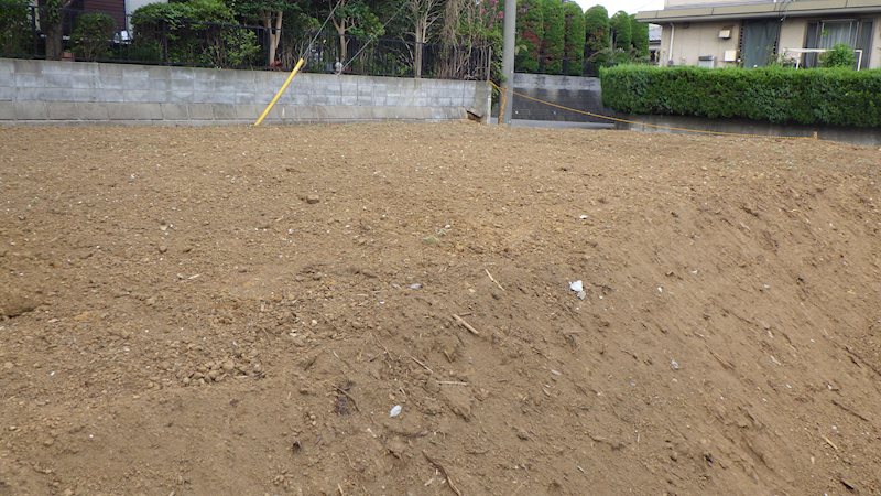 野田市木野崎　土地 現地写真