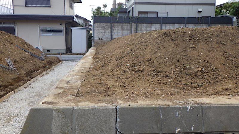 野田市木野崎　土地 現地写真