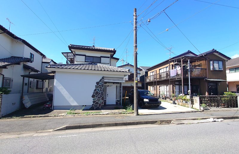 柏市豊上町　土地 現地写真