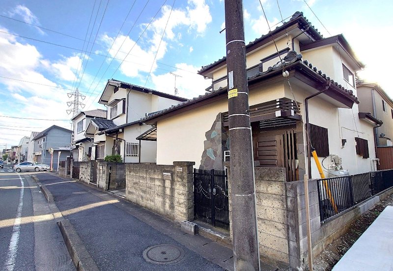 柏市豊上町　土地 現地写真