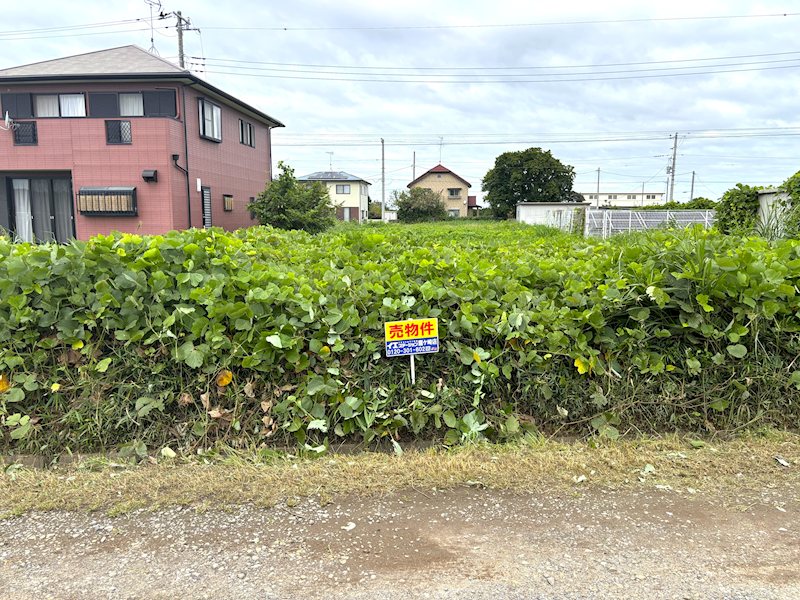 つくば市西高野　土地 現地写真