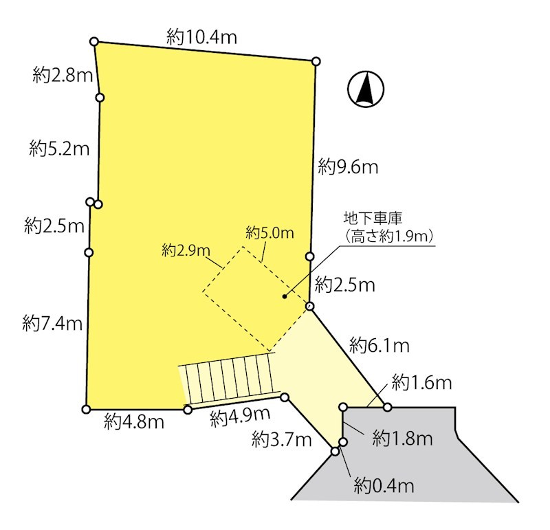 我孫子市高野山 間取図・土地図