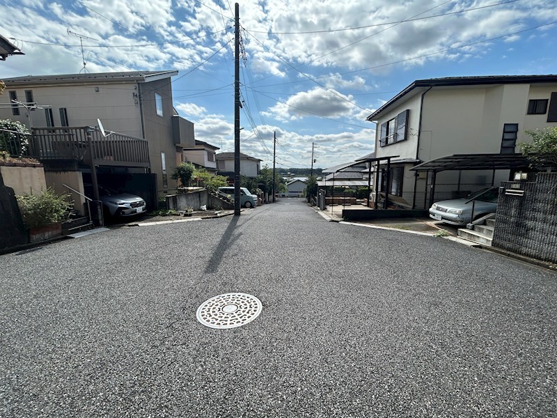 我孫子市高野山 現地写真（前面道路含む現地写真）
