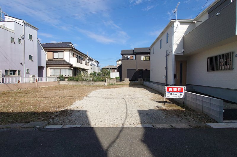 流山市西松ケ丘１丁目　土地 現地写真