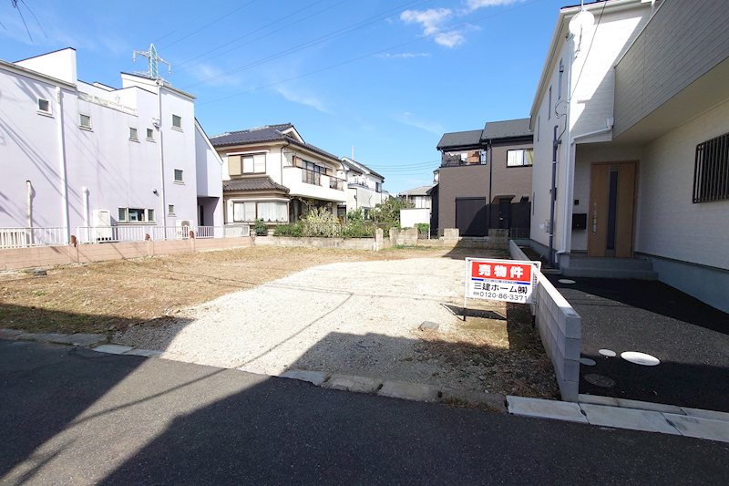 流山市西松ケ丘１丁目　土地 現地写真