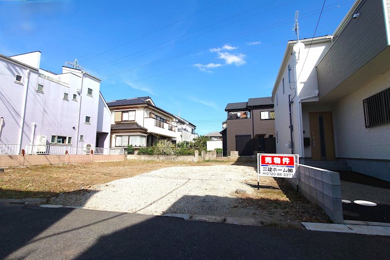 流山市西松ケ丘１丁目　土地 現地写真