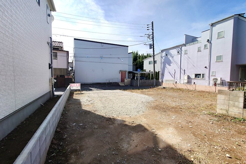 流山市西松ケ丘１丁目　土地 現地写真（前面道路含む現地写真）