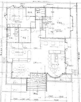 西尾市住崎三丁目　売事務所・店舗 間取図・土地図