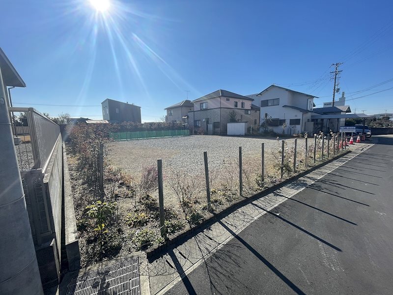 安城市赤松町隅田川　売土地  B区画  現地写真