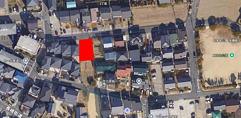 安城市緑町二丁目　売土地 現地写真