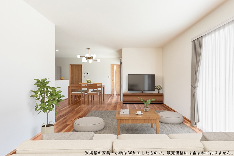 FelidiaGarden栃木市片柳町 全3区画 3号棟(No.1025)  内観写真（リビング）