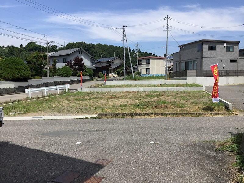 松本市沢村Ⅱ期 全3区画 1号地 (No.1047) 現地写真（前面道路含む現地写真）