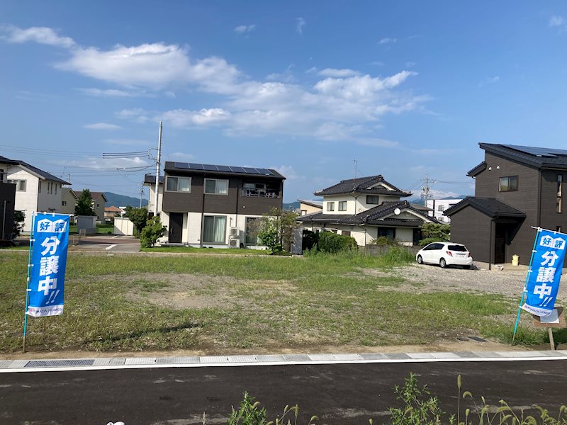 安曇野市三郷明盛 全3区画 3号地(No.1063)  現地写真