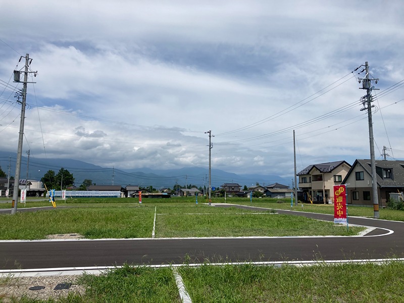 安曇野市豊科高家 全5区画 5号地(No.1063) 現地写真