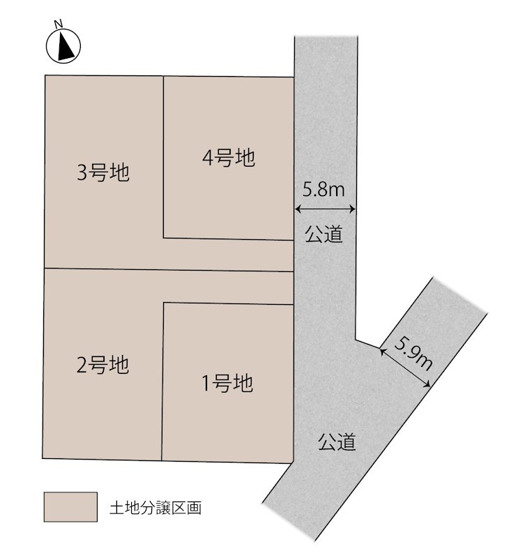 神奈川県鎌倉市｜鎌倉市西鎌倉 全4区画 4号地(No.1029) (土地｜居住用