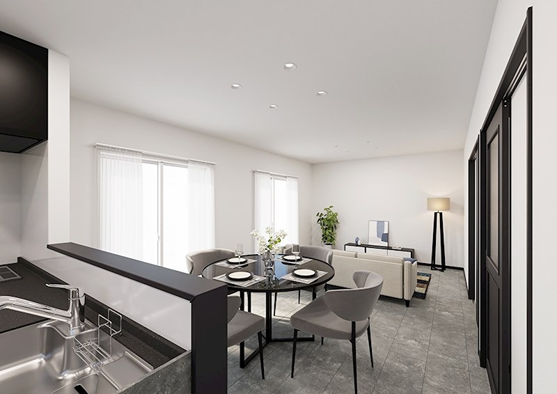 FelidiaGarden坂井市丸岡町今福 全4区画 1号棟(No.1057)  完成予想図（内観）