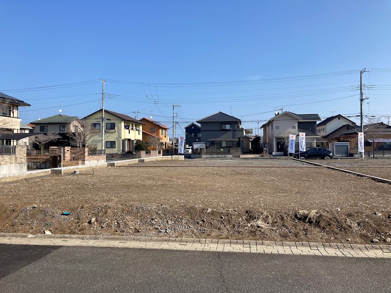 FelidiaGardenひたちなか市津田東 全7区画 1号棟(No.1027) 現地写真（前面道路含む現地写真）