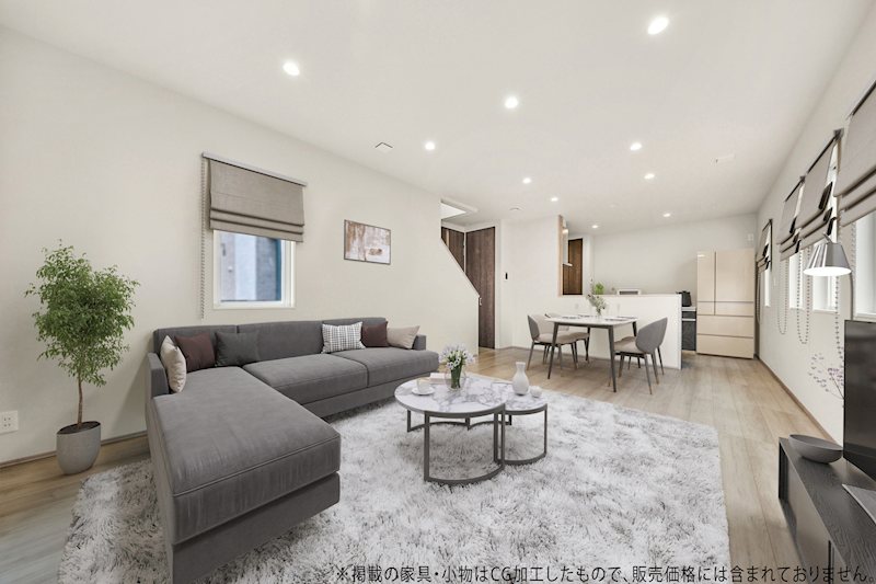 FelidiaGarden奥州市水沢真城字町屋敷 全3区画 2号棟(No.1024) 内観写真（リビング）