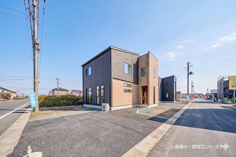 FelidiaGarden奥州市水沢真城字町屋敷 全3区画 3号棟(No.1024)  現地写真（前面道路含む現地写真）