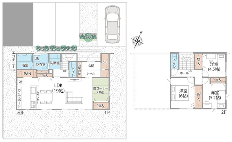 大分県中津市｜FelidiaGarden中津市大悟法 全2区画 2号棟(No.1042) (戸