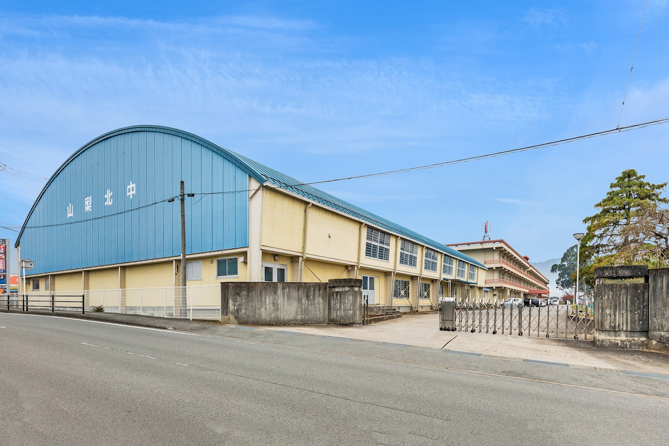 山梨市小原東 全15区画 1号地（No.1047） 中学校