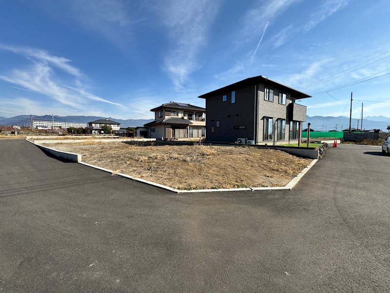 山梨市小原東 全15区画 5号地（No.1047） 現地写真（前面道路含む現地写真）