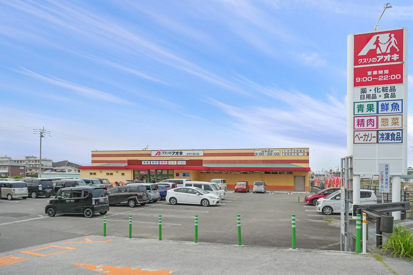 FelidiaGarden伊予市上吾川 全3区画 2号棟(No.1041) ドラッグストア