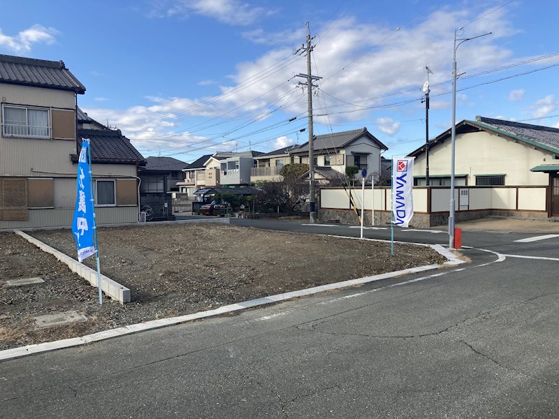 豊橋市東小鷹野 全5区画 1号地(No.1033) 現地写真（前面道路含む現地写真）