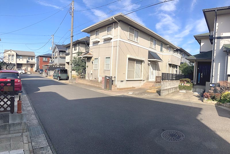 【スムストック】千葉県佐倉市石川(No.1031) 現地写真（前面道路含む現地写真）