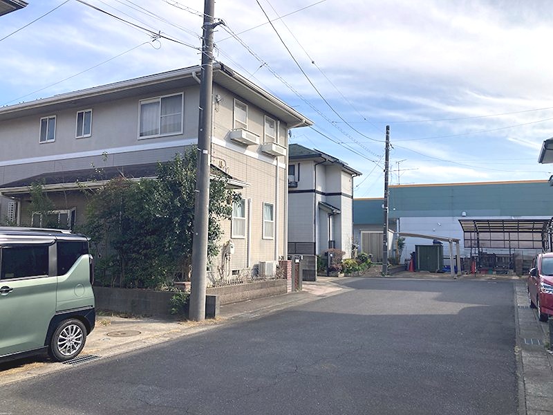 【スムストック】千葉県佐倉市石川(No.1031) 現地写真（前面道路含む現地写真）
