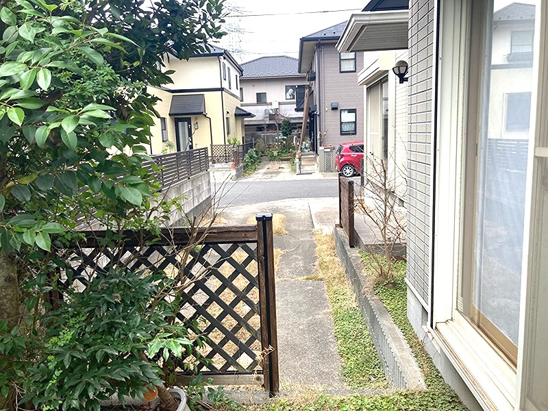 【スムストック】千葉県佐倉市石川(No.1031) 現地写真（庭）