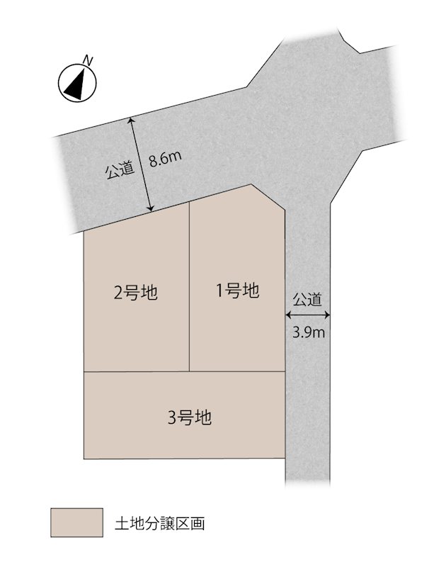 更に大幅値下げ あめつち工房 さんの４点になりました 千葉県千葉市稲毛区｜千葉市稲毛区黒砂台1丁目 全3区画 3号地（No.1031
