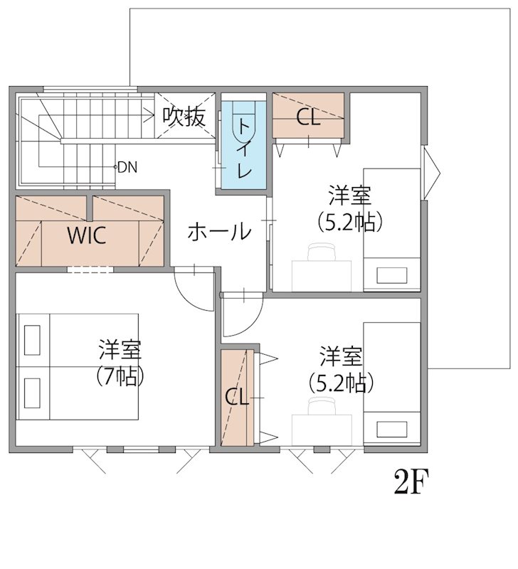 FelidiaGarden甲府リバーサイドタウン 全4区画 3号棟(No.1030) 間取図・土地図